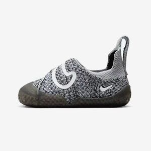 Nike Swoosh 1 (TD), Size 5c, Black Wolf Grey White